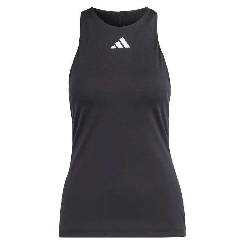 Women's Y Tennis Tank Black