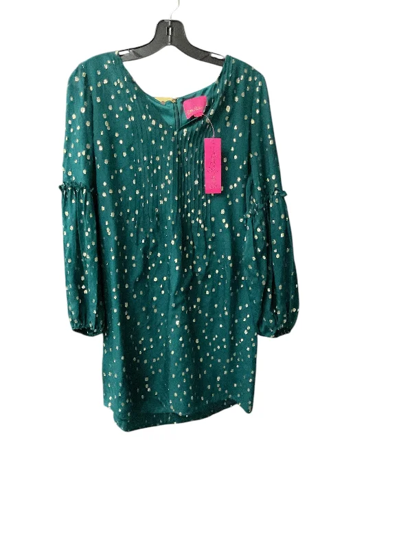 Dress Casual Midi By Lilly Pulitzer In Green, Size: 4