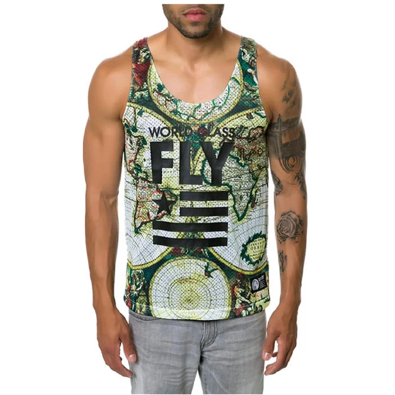 Born Fly Mens The Salty Dog Tank Top