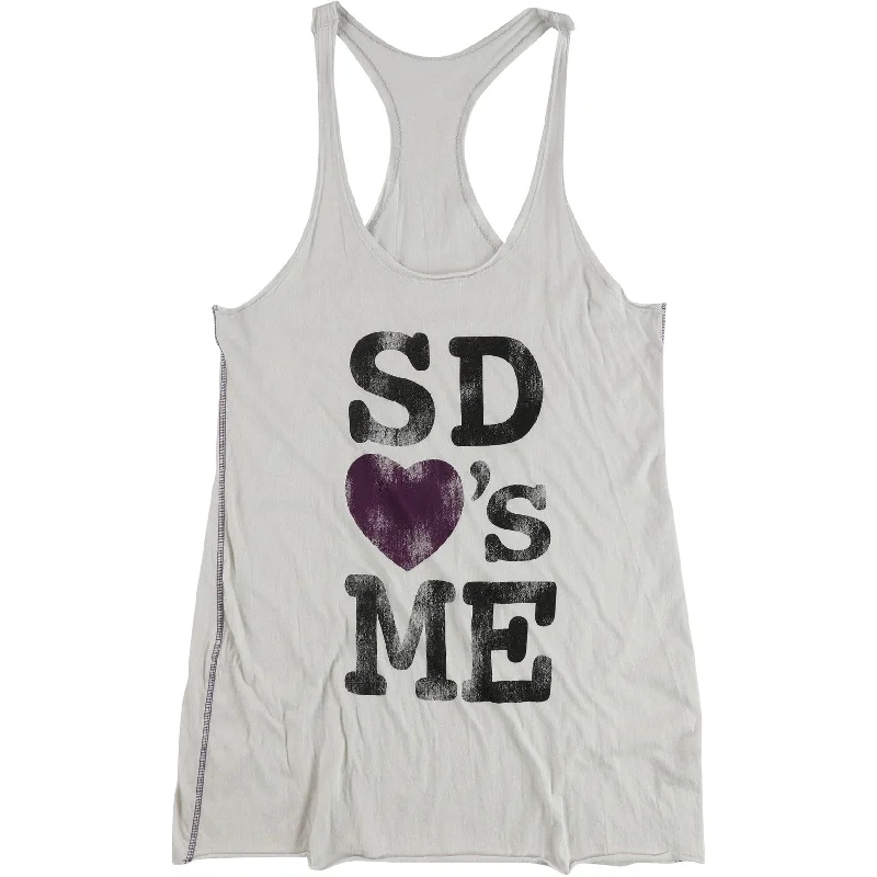 Tags Weekly Womens S.D Loves Me Tank Top