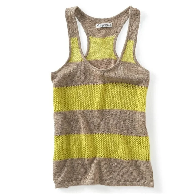 Aeropostale Womens Striped Tank Top