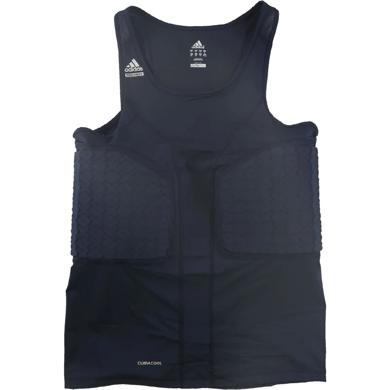 Adidas Mens Compression System Tank Top, Blue, X-Large