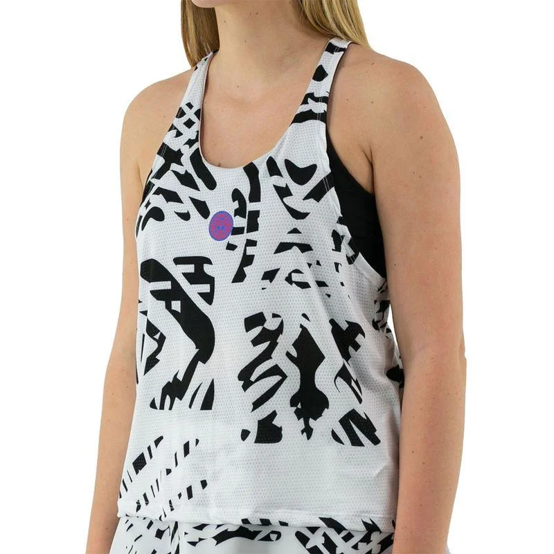 Women's Melbourne 2in1 Tank White and Black