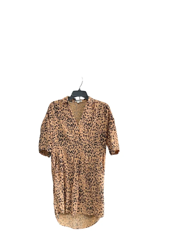 Dress Casual Short By Cma In Leopard Print, Size: Xs