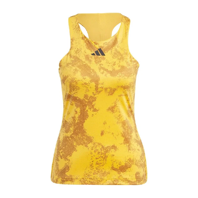 Women's Paris HEAT.RDY Y-Back Tennis Tank Bold Gold