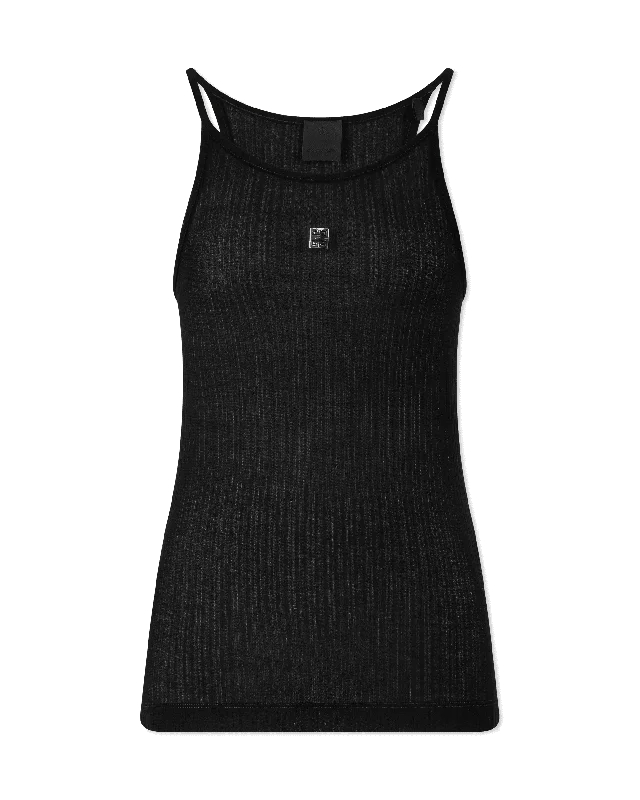 4G Fitted Tank Top