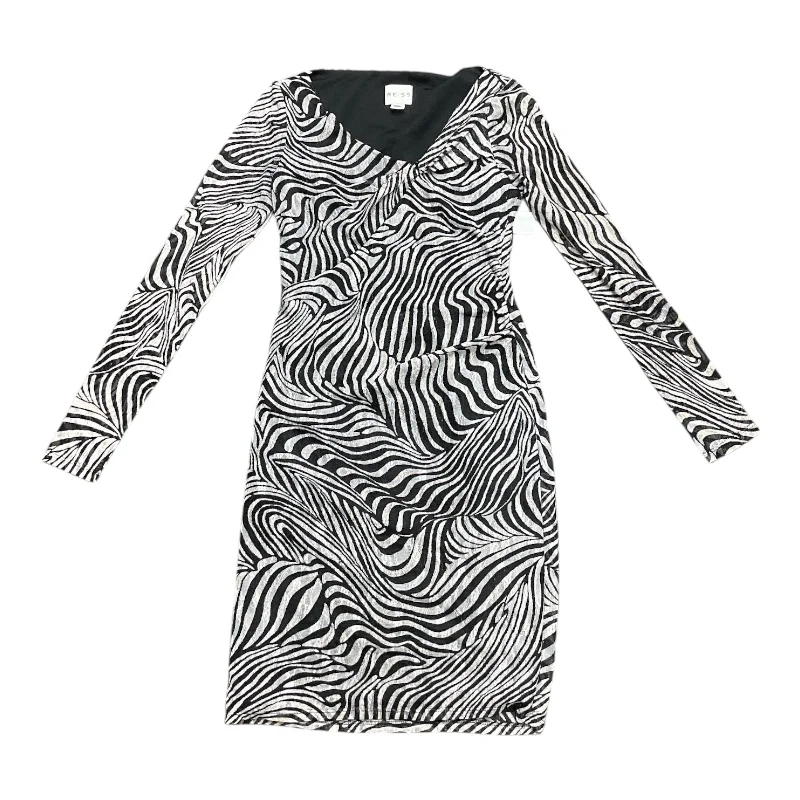 Dress Party Short By Reiss In Zebra Print, Size: 6