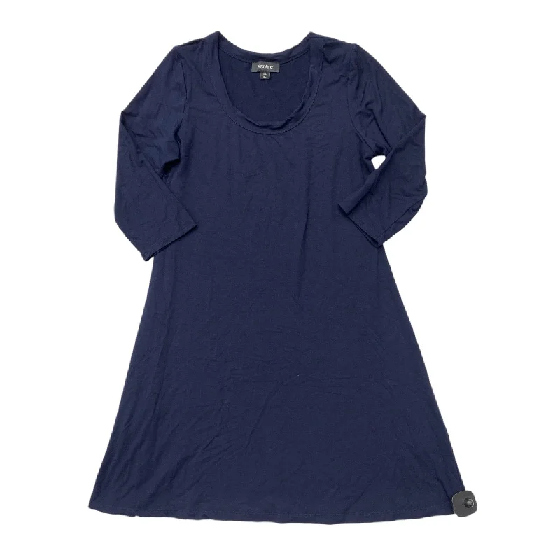 Dress Casual Midi By Karen Kane In Navy, Size: Xl