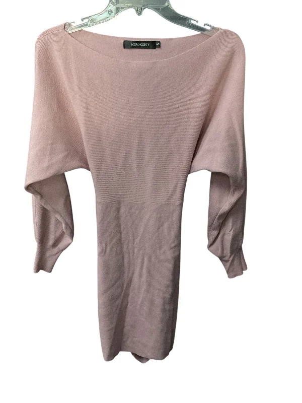 Dress Sweater By Clothes Mentor In Pink, Size: S