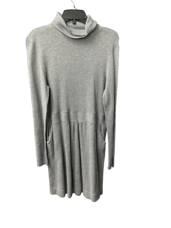 Dress Sweater By J. Crew In Grey, Size: Xl