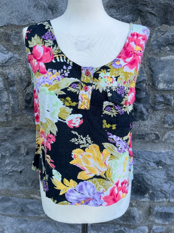 Floral tank top uk 10-12