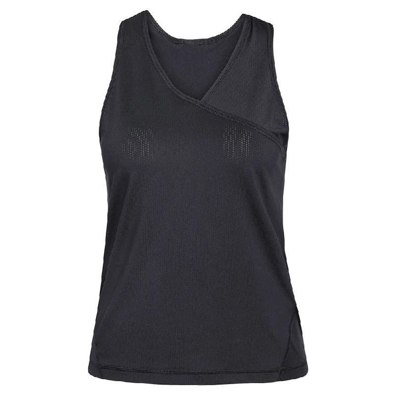 Women`s Club Tennis Tank Black