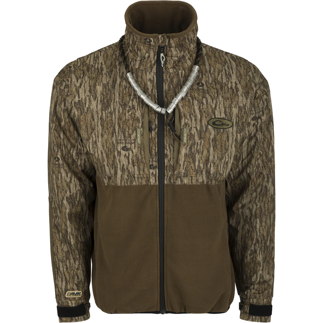 Drake MST Guardian Eqwader Flex Fleece Full Zip Jacket