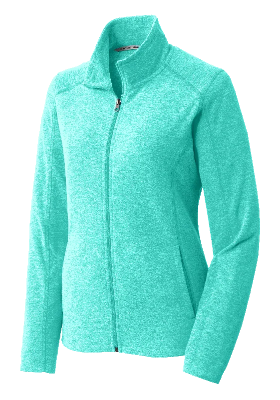 C1731W Ladies Heather Microfleece Full-Zip Jacket