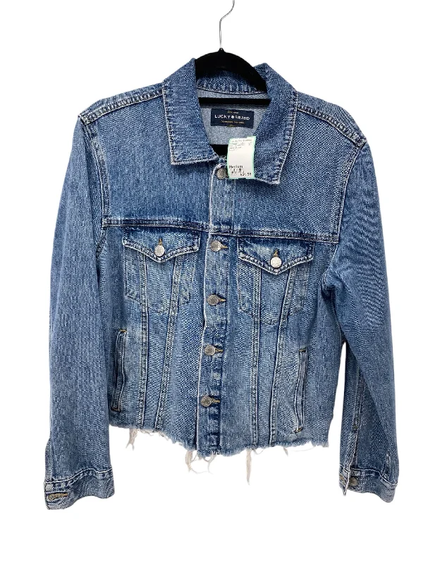 Lucky Brand Misses Size Medium Denim Tops Jacket