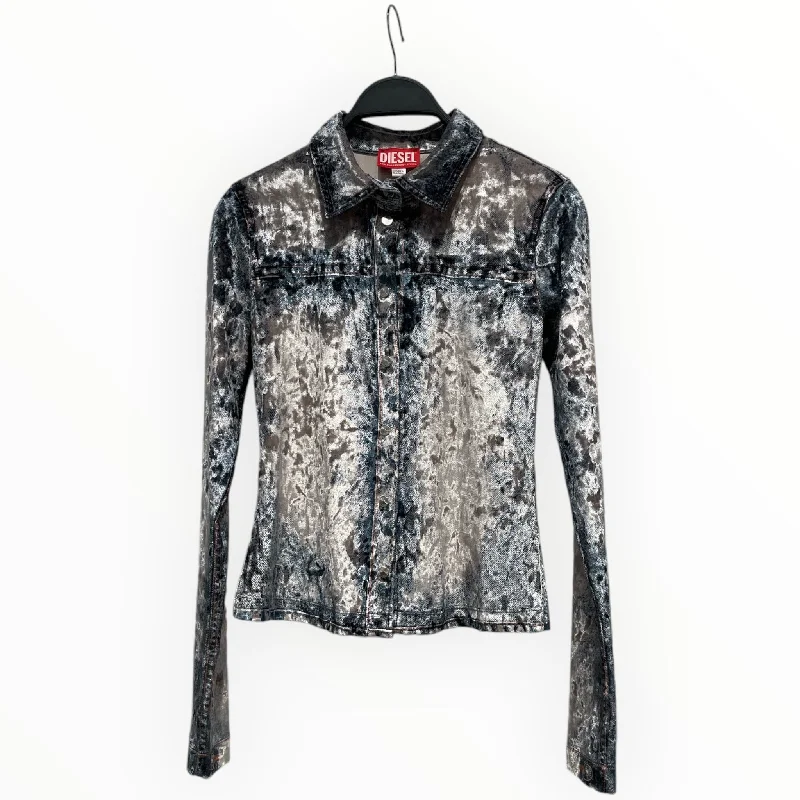 DIESEL/LS Shirt/S/All Over Print/Cotton/MLT/