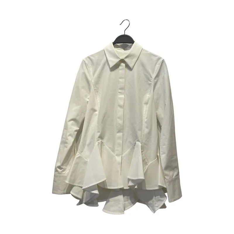 GIVENCHY/LS Shirt/38/Cotton/WHT/