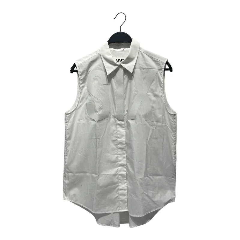 MM6/SL Shirt/42/Cotton/WHT/SIX