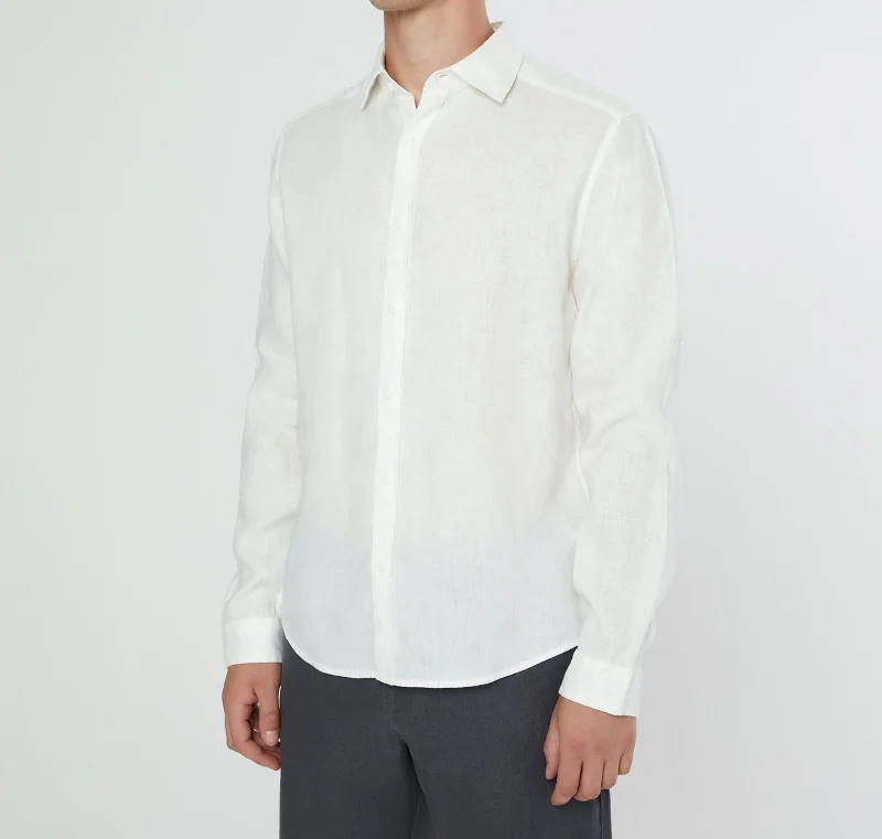 Onia Linen Slim Fit Shirt