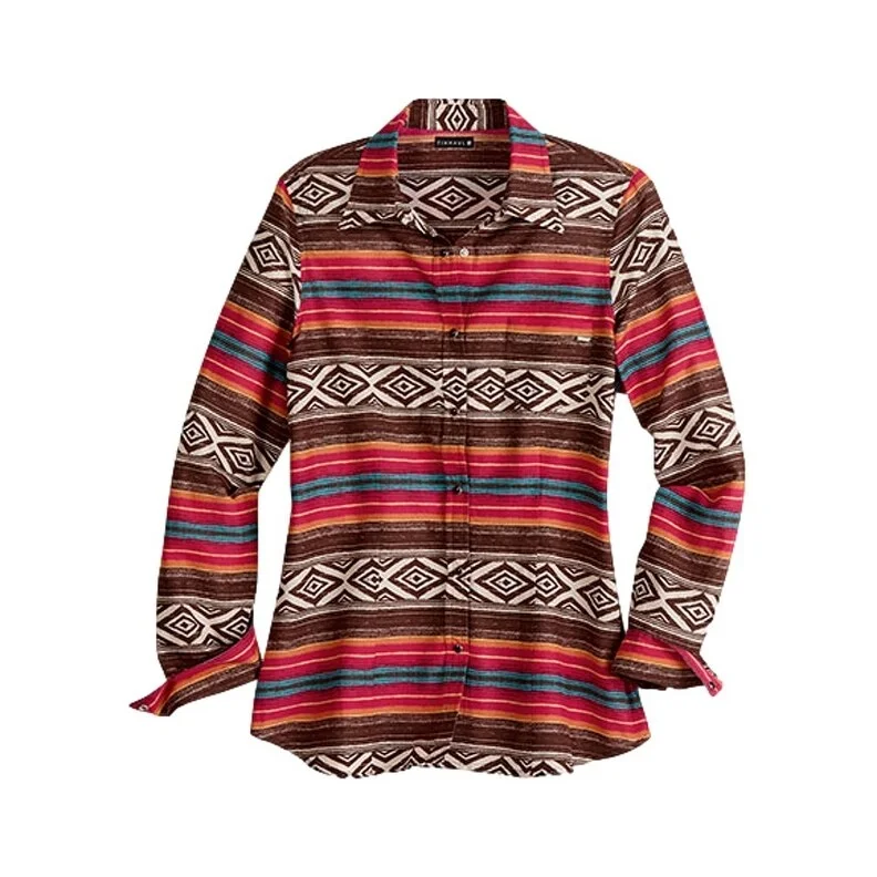 Tin Haul Western Shirt Womens Aztec L/S Multi 10-050-0068-0609 MU