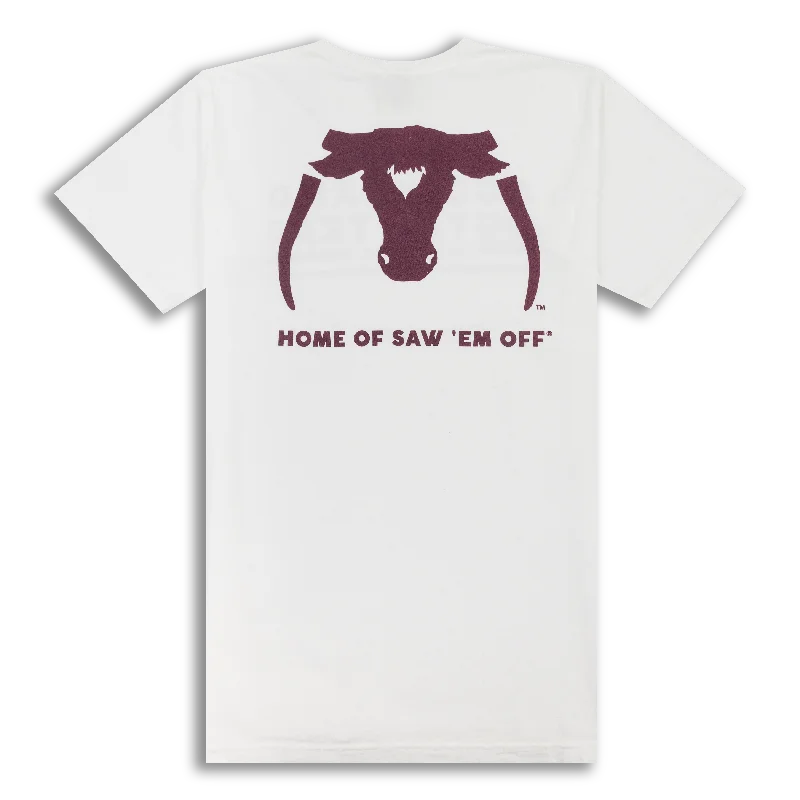 Saw 'Em Off NSC 2023 White T-Shirt