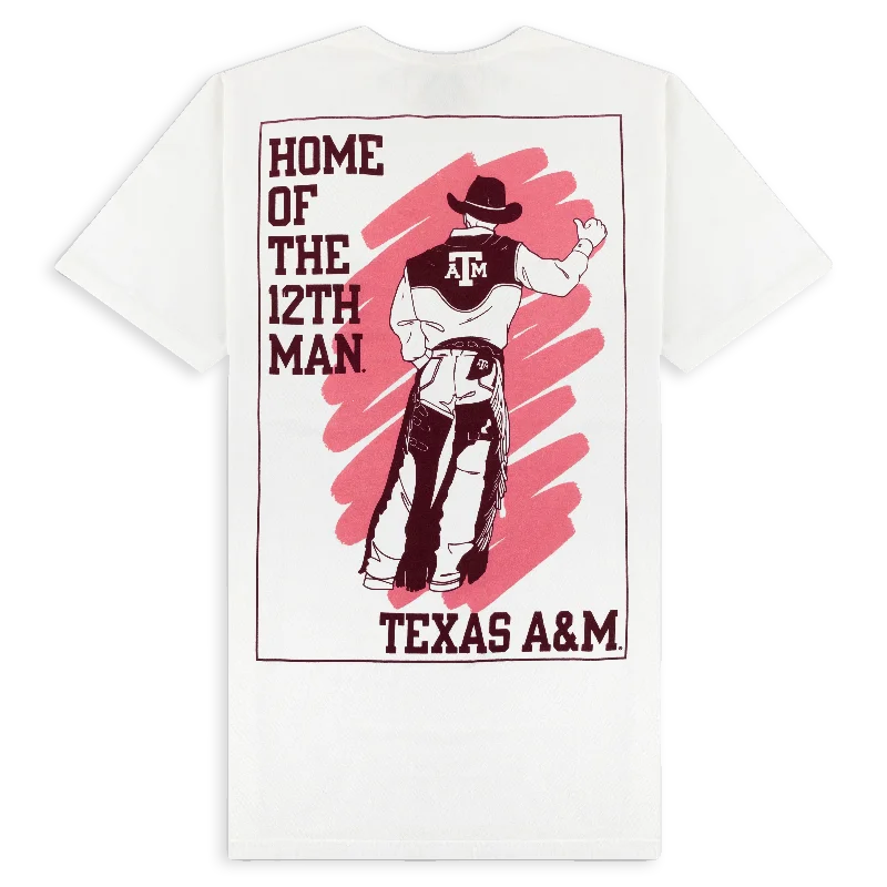 Texas Home of the 12th Man Cowboy T-Shirt