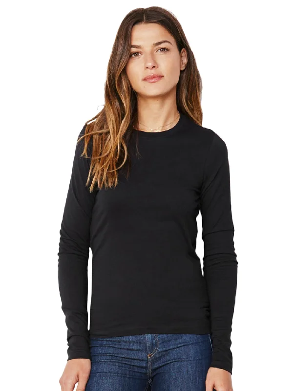 Bella+Canvas Ladies Missy Long Sleeve Jersey T-Shirt