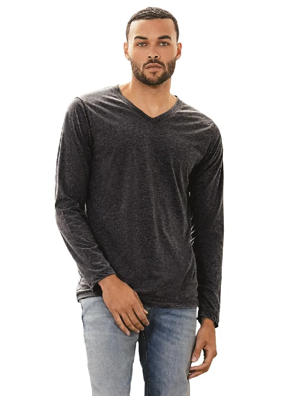 Bella+Canvas Long Sleeve V-Neck T-Shirt