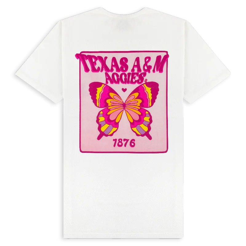 Texas A&M Aggies Butterfly Patch T-Shirt