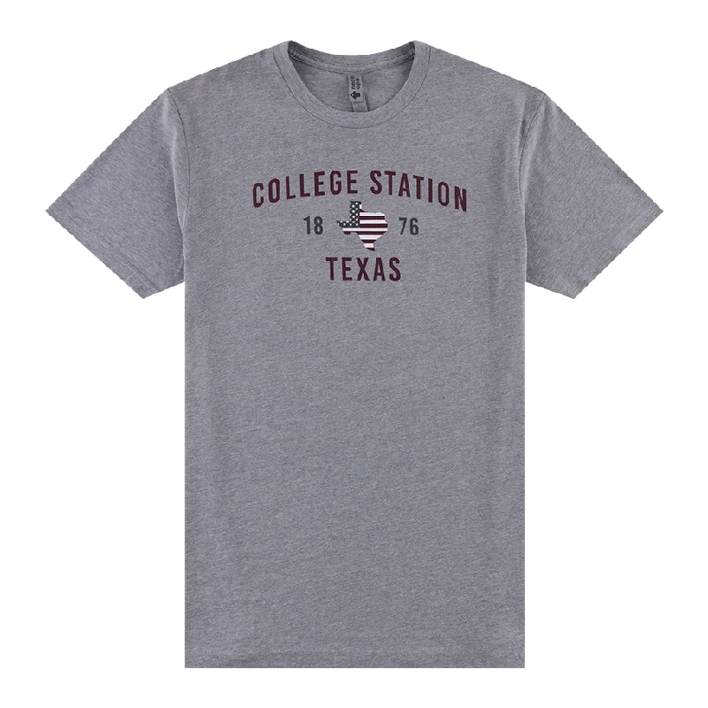 College Station Texas Flag T-Shirt