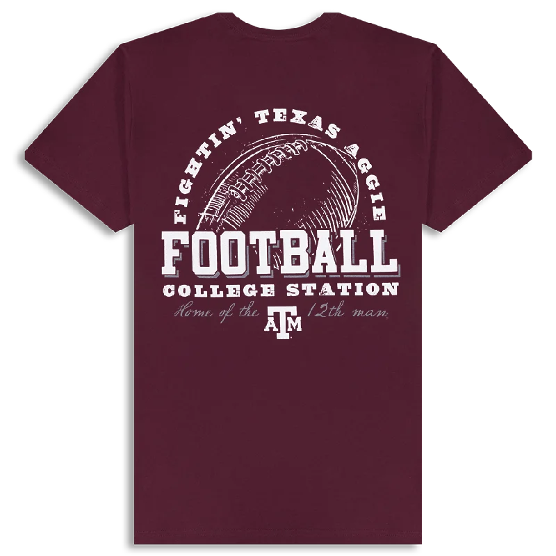 Texas A&M Football Home of 12th Man Maroon T-Shirt