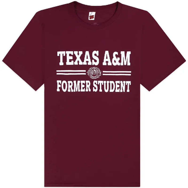 Texas A&M Former Student Double Bar T-Shirt