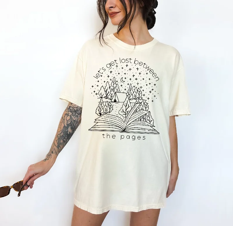 let's get lost graphic tee