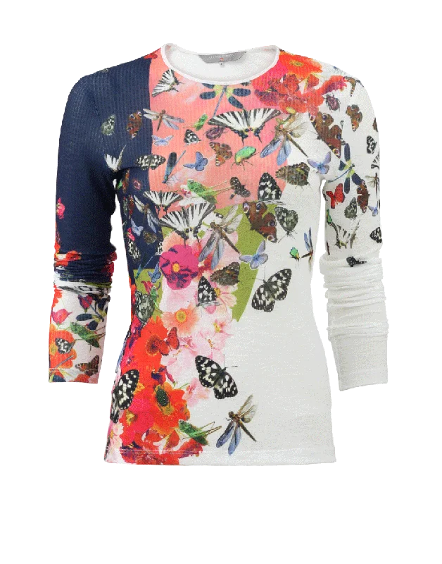 Long Sleeve Butterfly Top