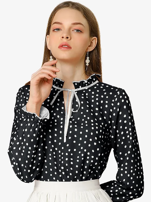 Black-Polka Dots