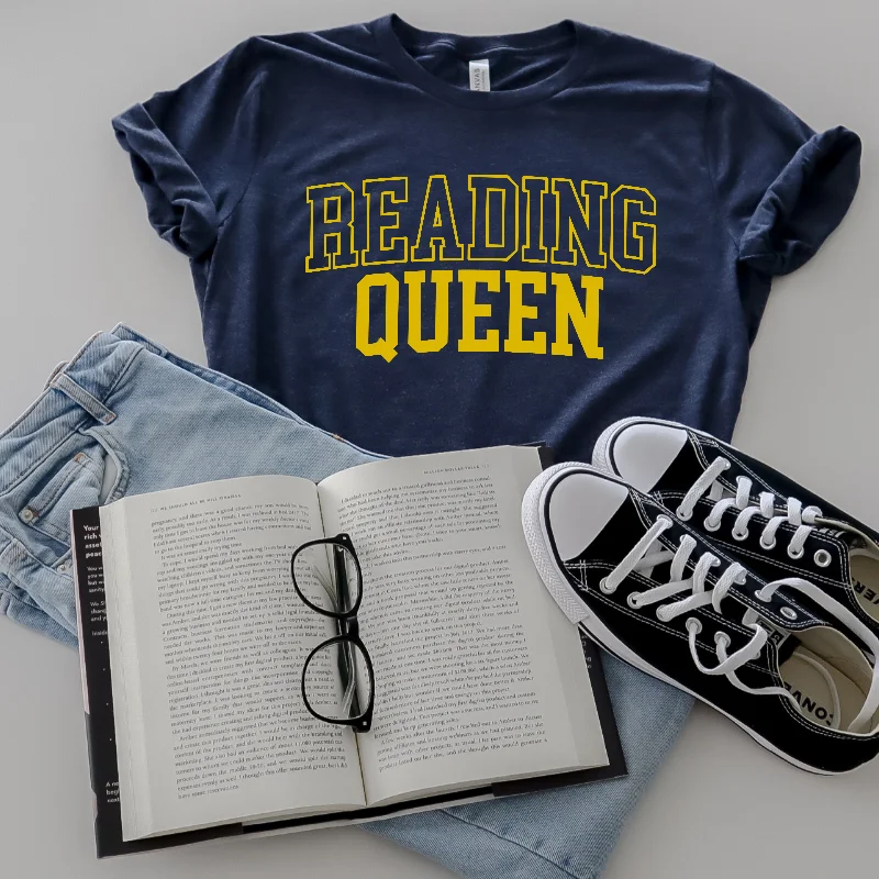 reading queen t-shirt