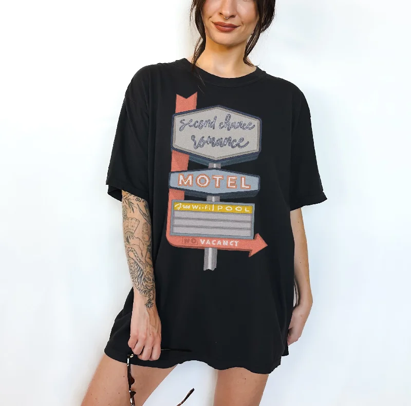 second chance motel graphic tee