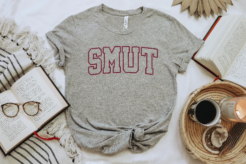 smut varsity t-shirt