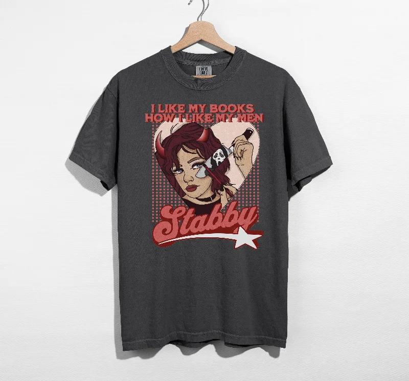 stabby t-shirt