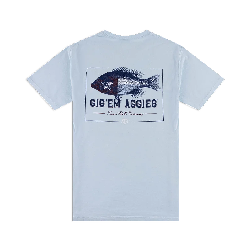 Texas A&M Gig 'Em Aggies Texas Fish T-Shirt