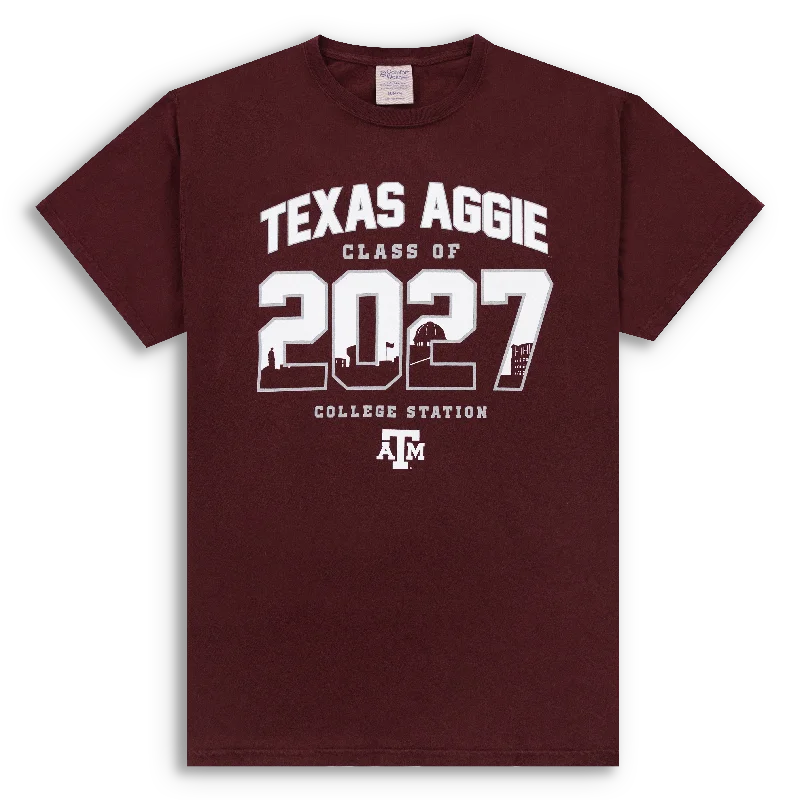 Texas Aggie Class of 2027 Maroon T-Shirt