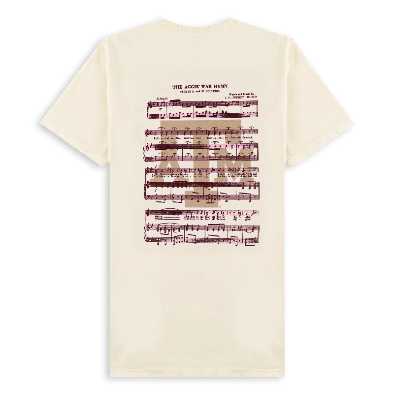 Aggie War Hymn Sheet Music T-Shirt