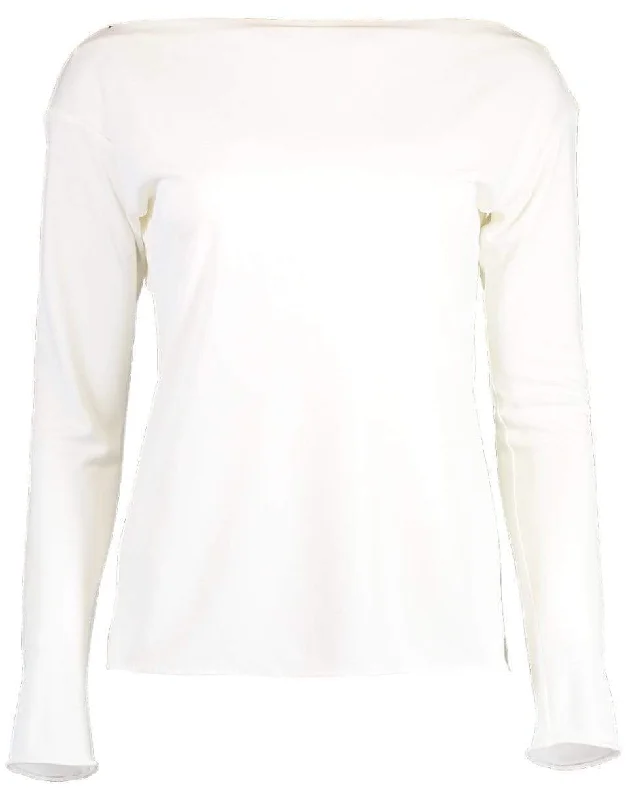 White Long Sleeve Blouse