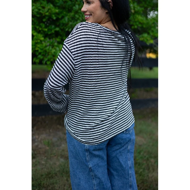 Elouise Stripe Long Sleeve Top