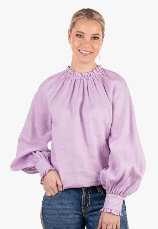 Hitchley & Harrow Womens Long Sleeve Top