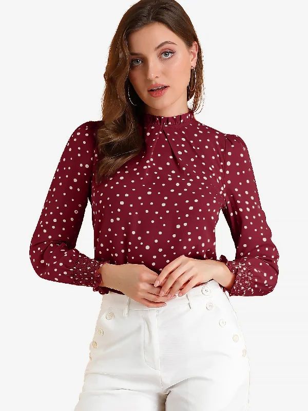 Wine Red-Dots