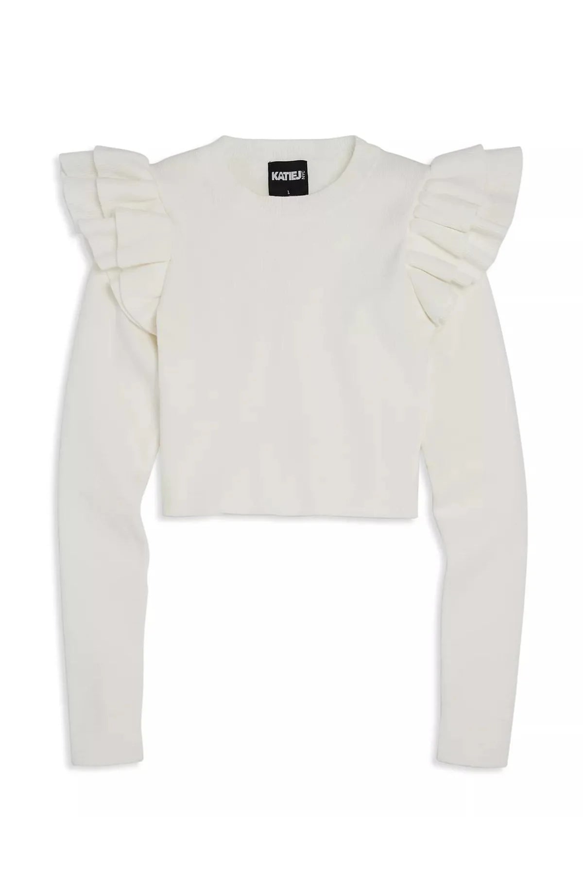 Winter White Long Sleeve Isla Top