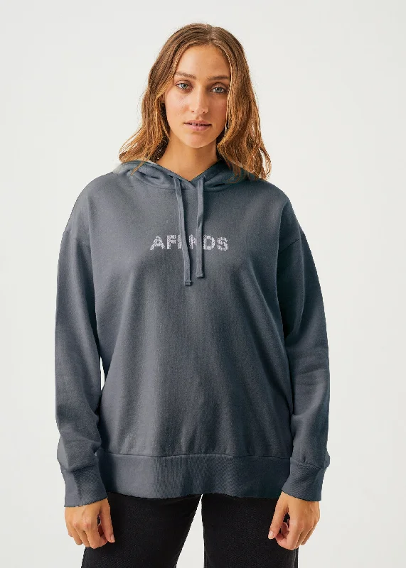 AFENDS Womens Dua - Hoodie - Charcoal