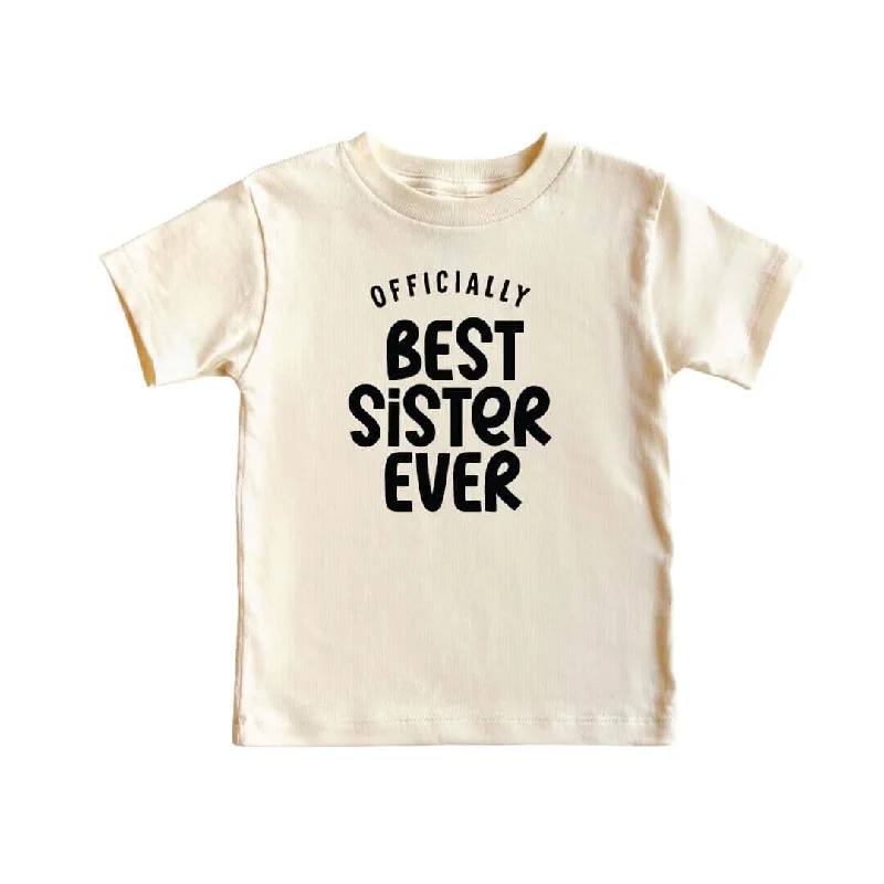 Best Big Sister Ever Graphic Tee | Natural