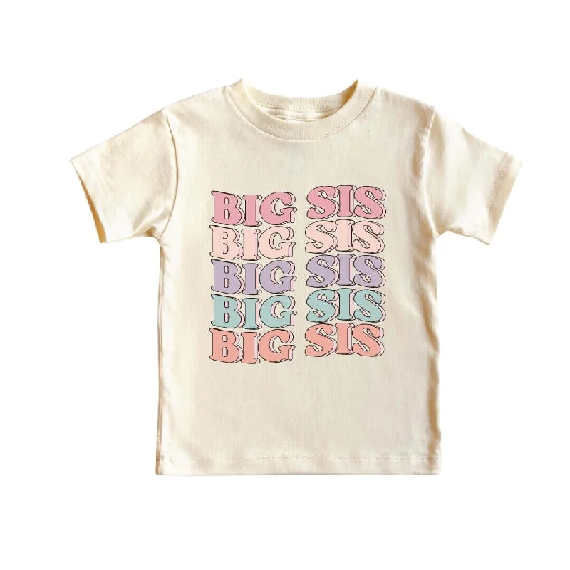 Big Sis Groovy Tee | Natural